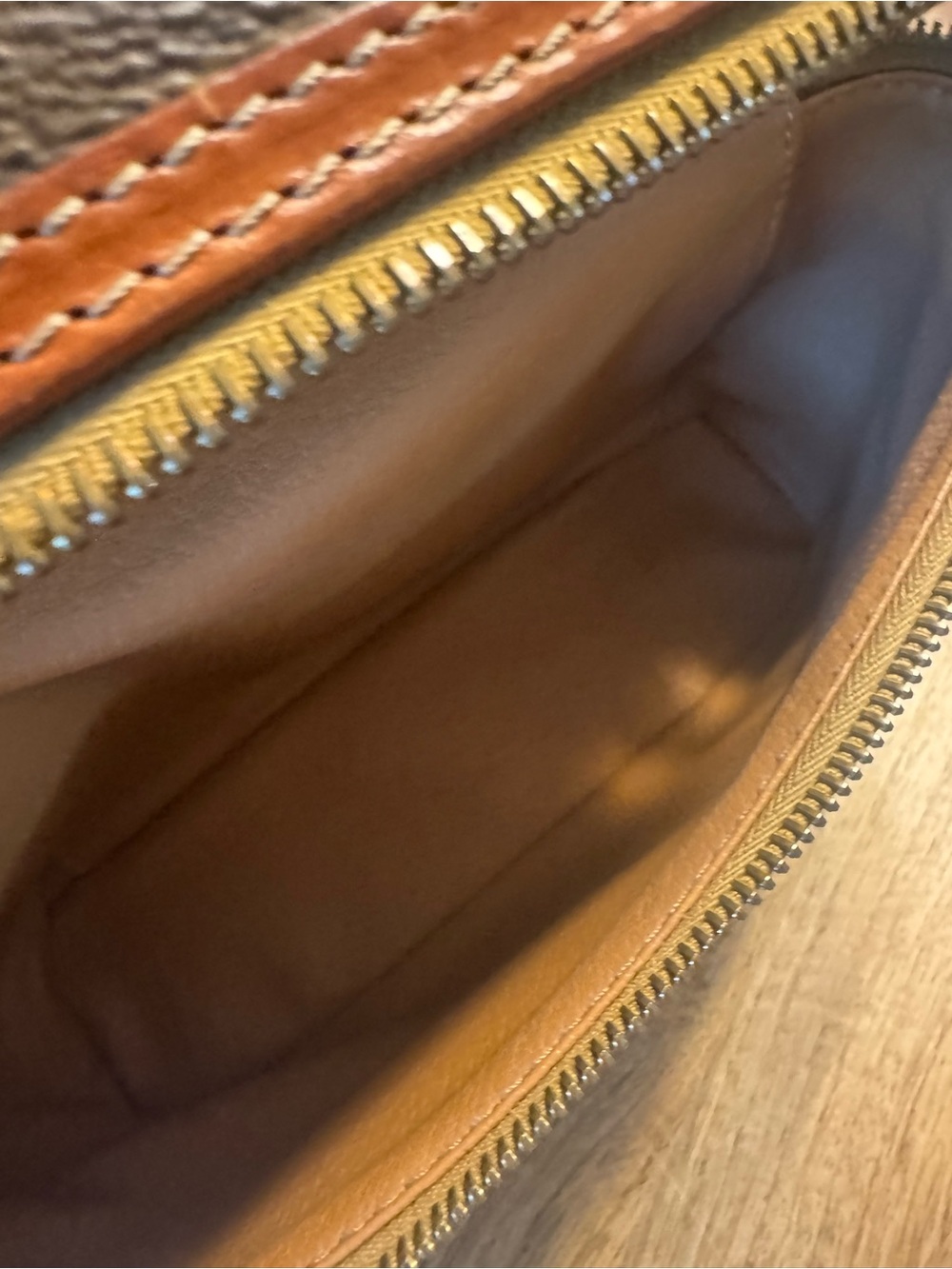 Celine Vintage Macadam Coated Canvas Vanity Bag - Picture 4 of 4